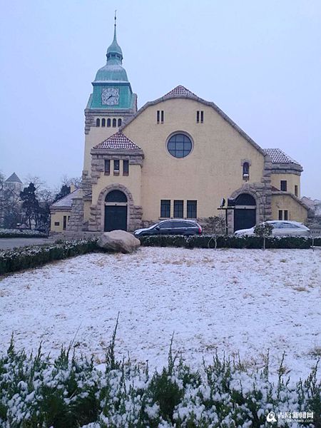 今年冬天,来青岛看雪吧!