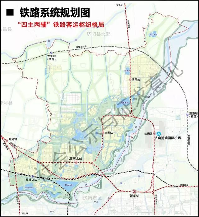 济南要建高铁北站四主两辅铁路客运枢纽来了