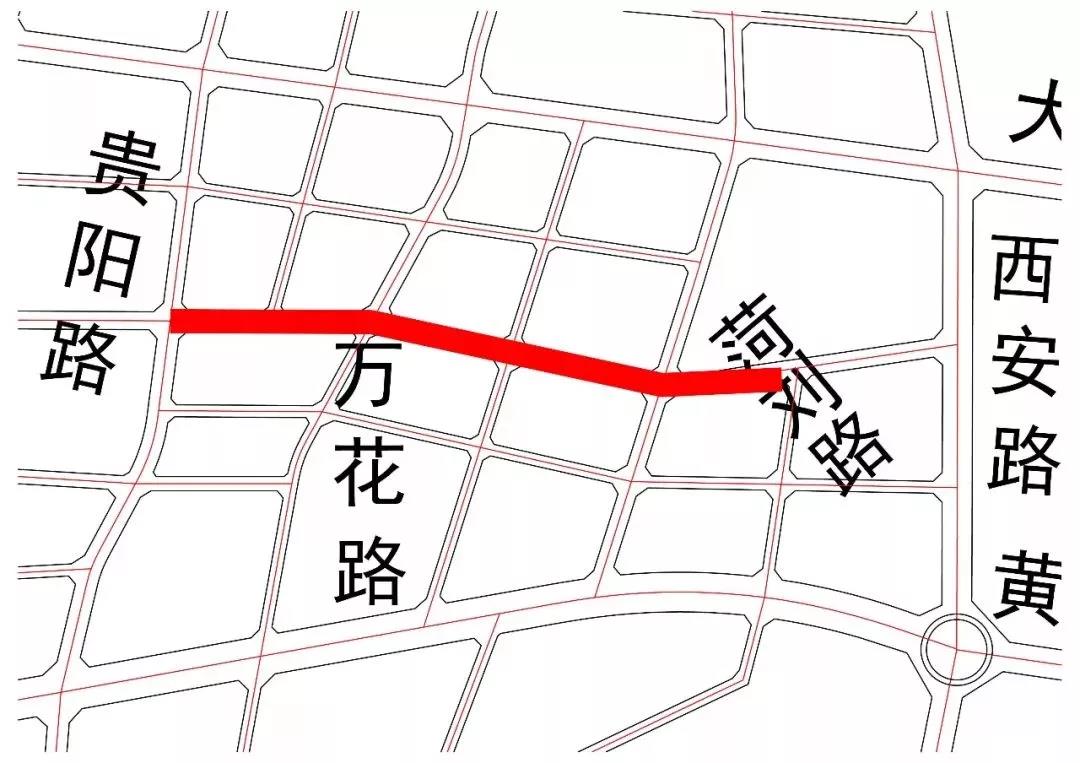 菏泽城区即将开建五条新规划道路,目前正在征求意见!图片