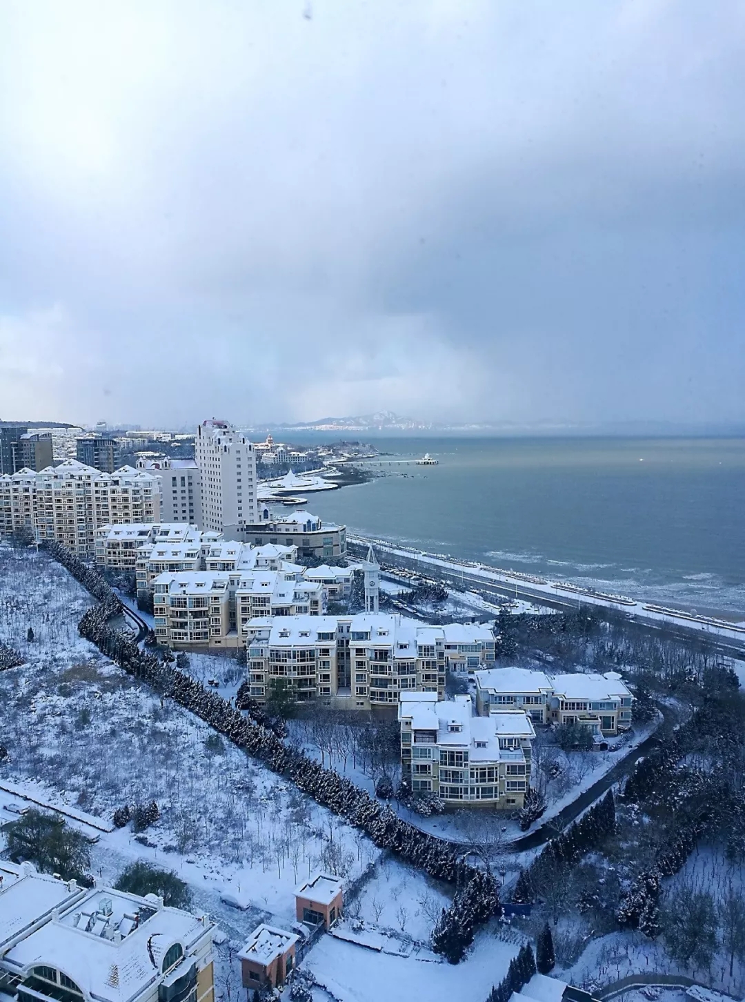 烟台百里雪景图 美成童话 不负雪窝不负卿