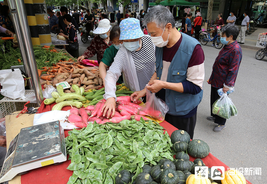 潍坊:便民集市受青睐