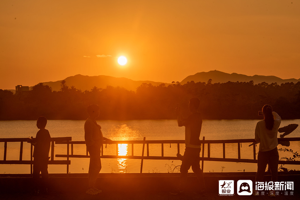 送别鼠年最后一抹夕阳