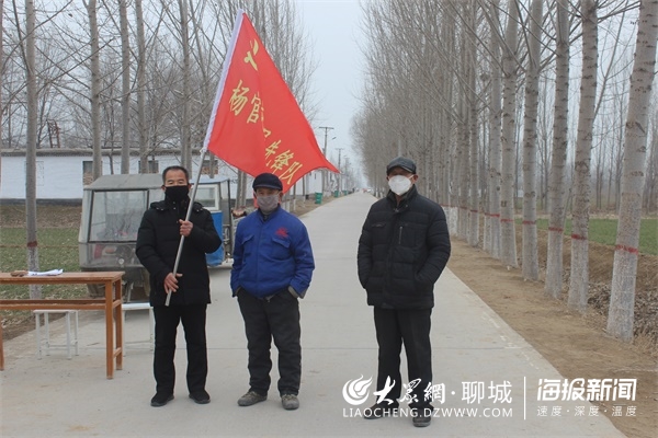 茌平区杨官屯乡10支党员先锋队冲在一线