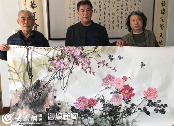 滨州东营两地书画家开展交流会 助力文化发展