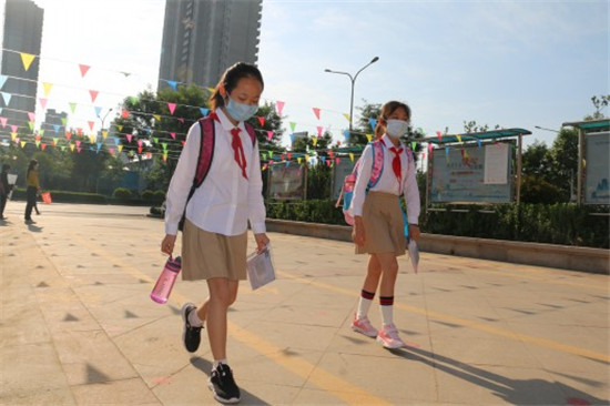 以梦为马少年归,不负韶华青春志 山大附中凤凰路学校复学复课