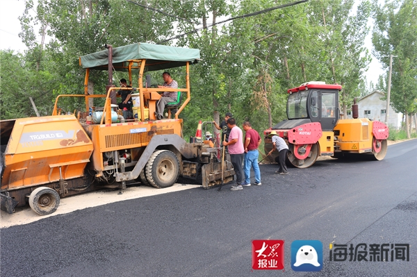 路宗谏 杨曰来 滨州报道 近日,在惠民县姜楼镇庞家村道路硬化的施工