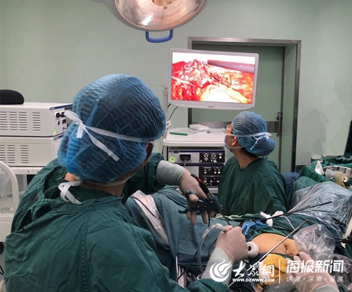 乳山市中医院妇产科成功完成一例腹腔镜子宫内膜癌手术