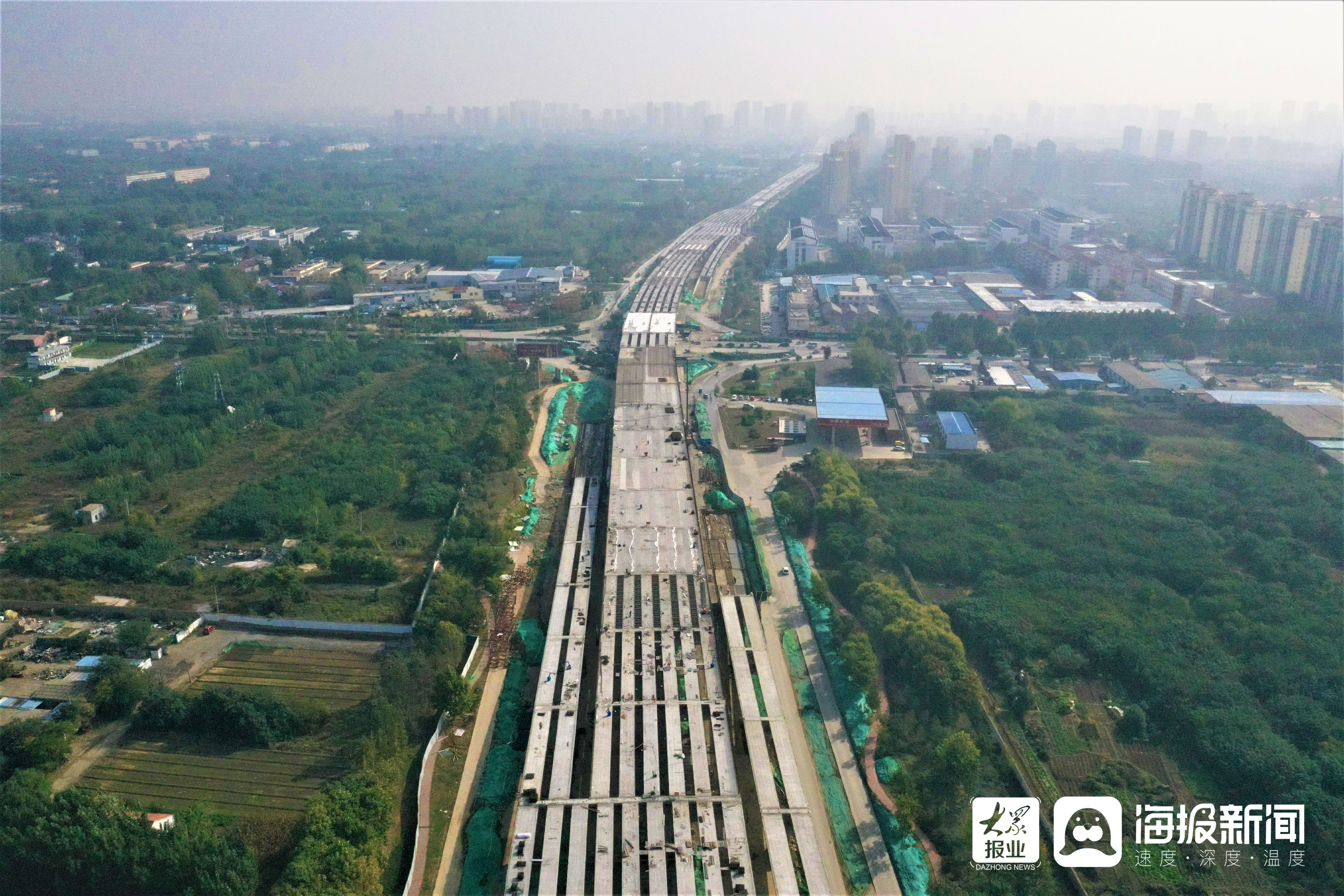 山东省首条装配式市政道路!济宁市内环高架顺利通车