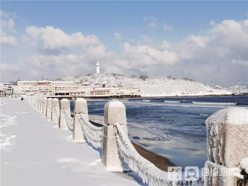 北极圈烟台分圈最美雪景图来啦