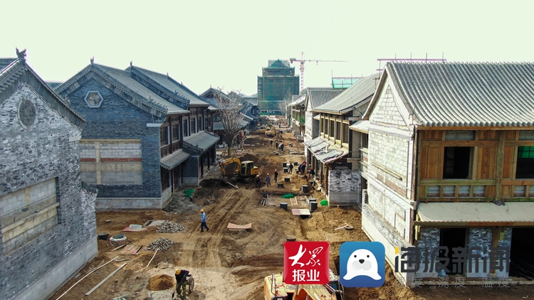 春到古城建设忙!莒国古城抢时间,赶进度推进项目建设