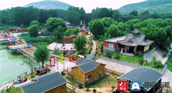 风景秀丽的东平县昆仑山景区