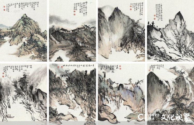 水墨丹青 彩绘河山——著名画家陈全胜山水画赏析