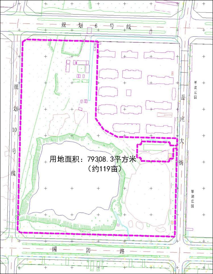 月湖公园项目建设用地规划许可证批前公示