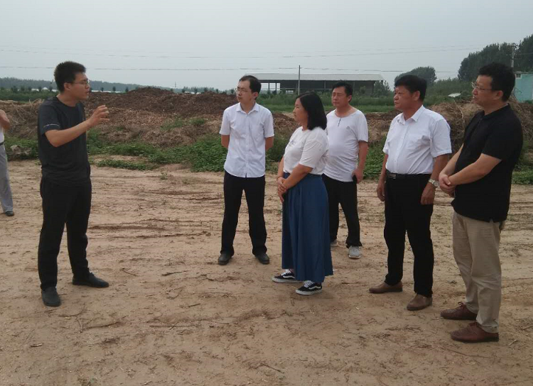 临清市刘垓子镇考察团来茌平区菜屯镇考察学习党支部领办合作社运营