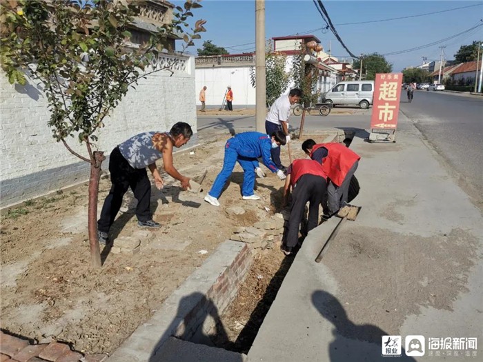 广饶县大王镇人居环境整治 扮靓美丽乡村