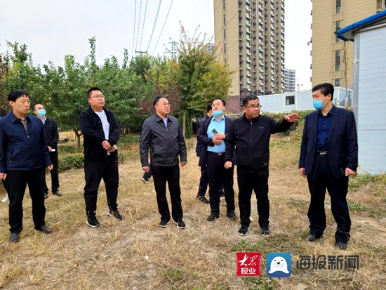 山东寿光:市委副书记李永光到圣城街道调度工作