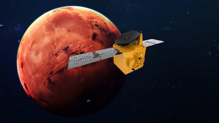 阿联酋"希望号"火星探测器即将进入火星轨道
