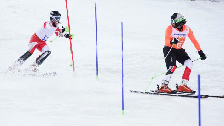 残奥高山滑雪para alpine skiing北京2022年冬残奥会