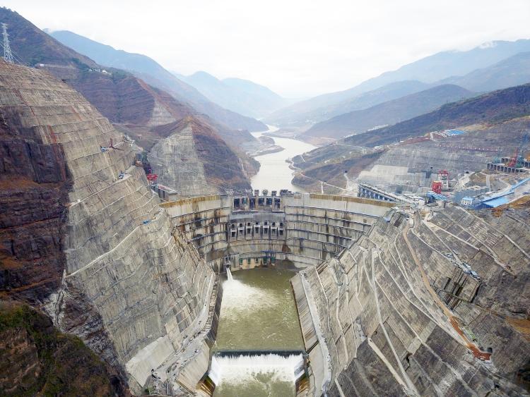 白鹤滩水电站正式蓄水是世界在建规模最大水电站