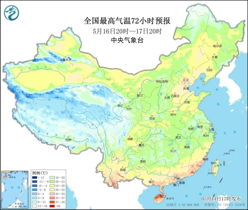 最新全国入夏进程图出炉夏季已推进至长江沿线周末将迎本轮降雨最强