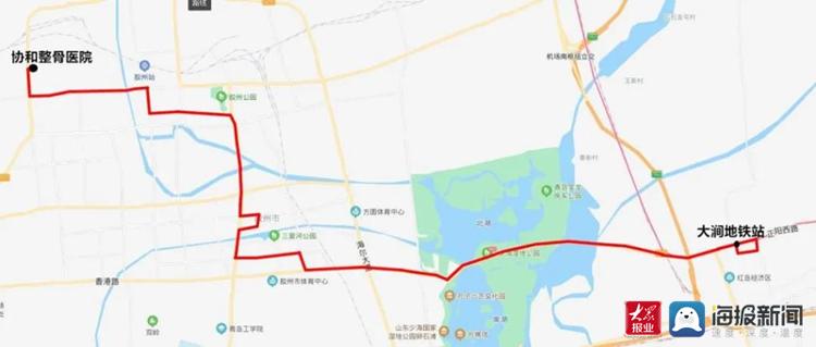 出行提示青岛胶州市7路公交线路延伸至地铁8号线