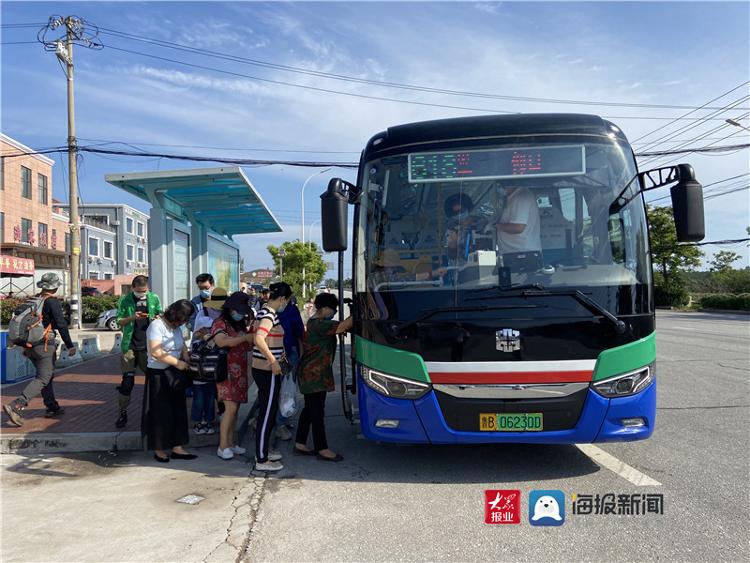 青岛旅游旺季 温馨巴士调整运力公交加密班次