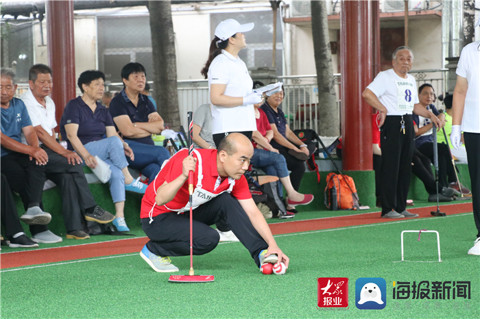 菏泽市举行庆"八一""退伍军人杯"门球赛