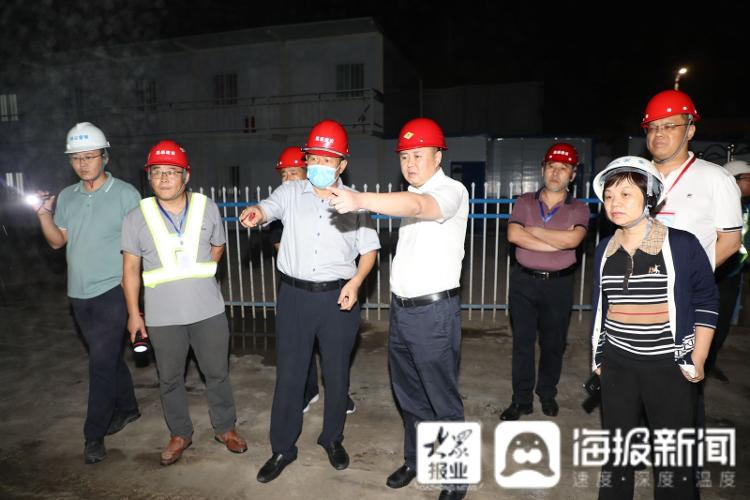 暗访夜查聊城市住建局长带队整治扬尘污染