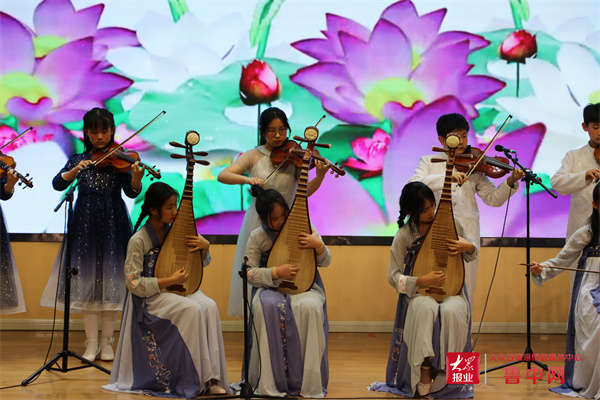 文明一中艺韵飞扬博山一中隆重举办第九届校园文化艺术节文艺汇演