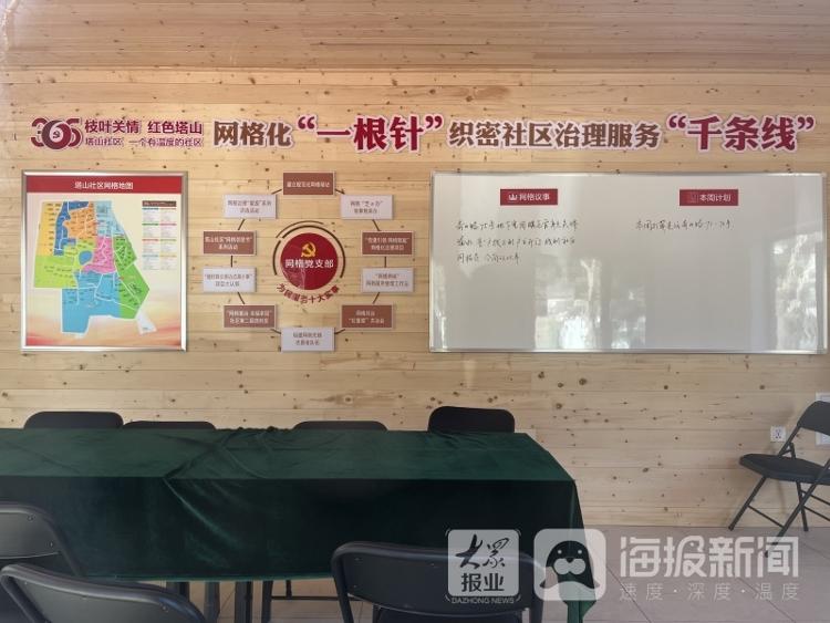 网格驿站零距离一网兜起大小事烟台市芝罘区奇山街道塔山社区网格驿站