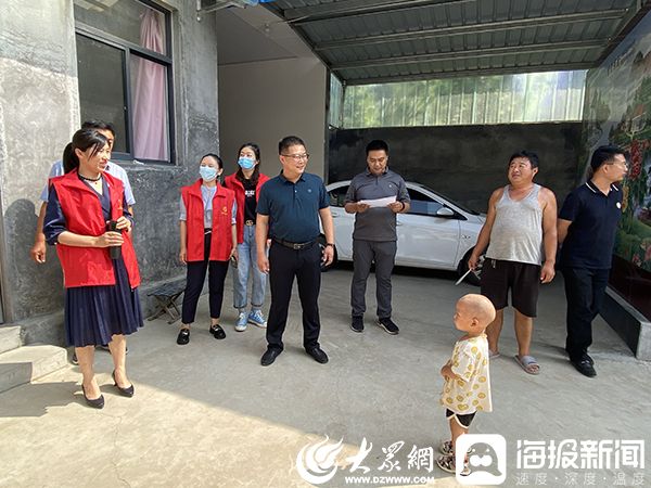 茌平区冯官屯镇开展倡树美德健康方式美丽庭院创建督导检查活动