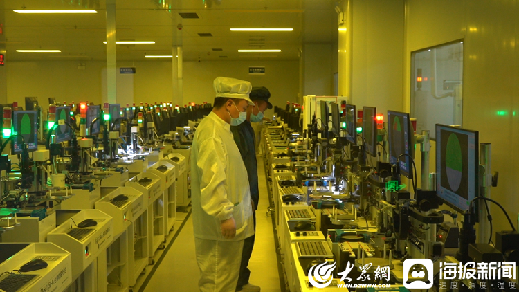 山东芯诺电子科技股份有限公司年产300万片半导体功率器件生产线中点测工序设备现场