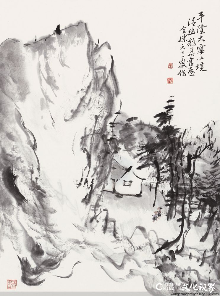 文化视界|水墨丹青 彩绘河山——著名画家陈全胜山水画赏析