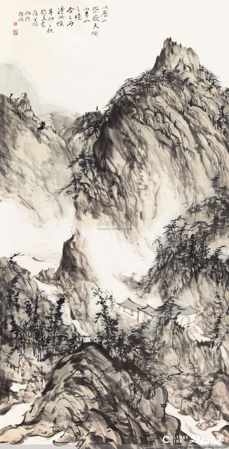 文化视界|水墨丹青 彩绘河山——著名画家陈全胜山水画赏析