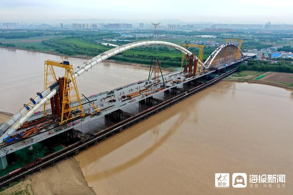 齐鲁黄河大桥最新展现