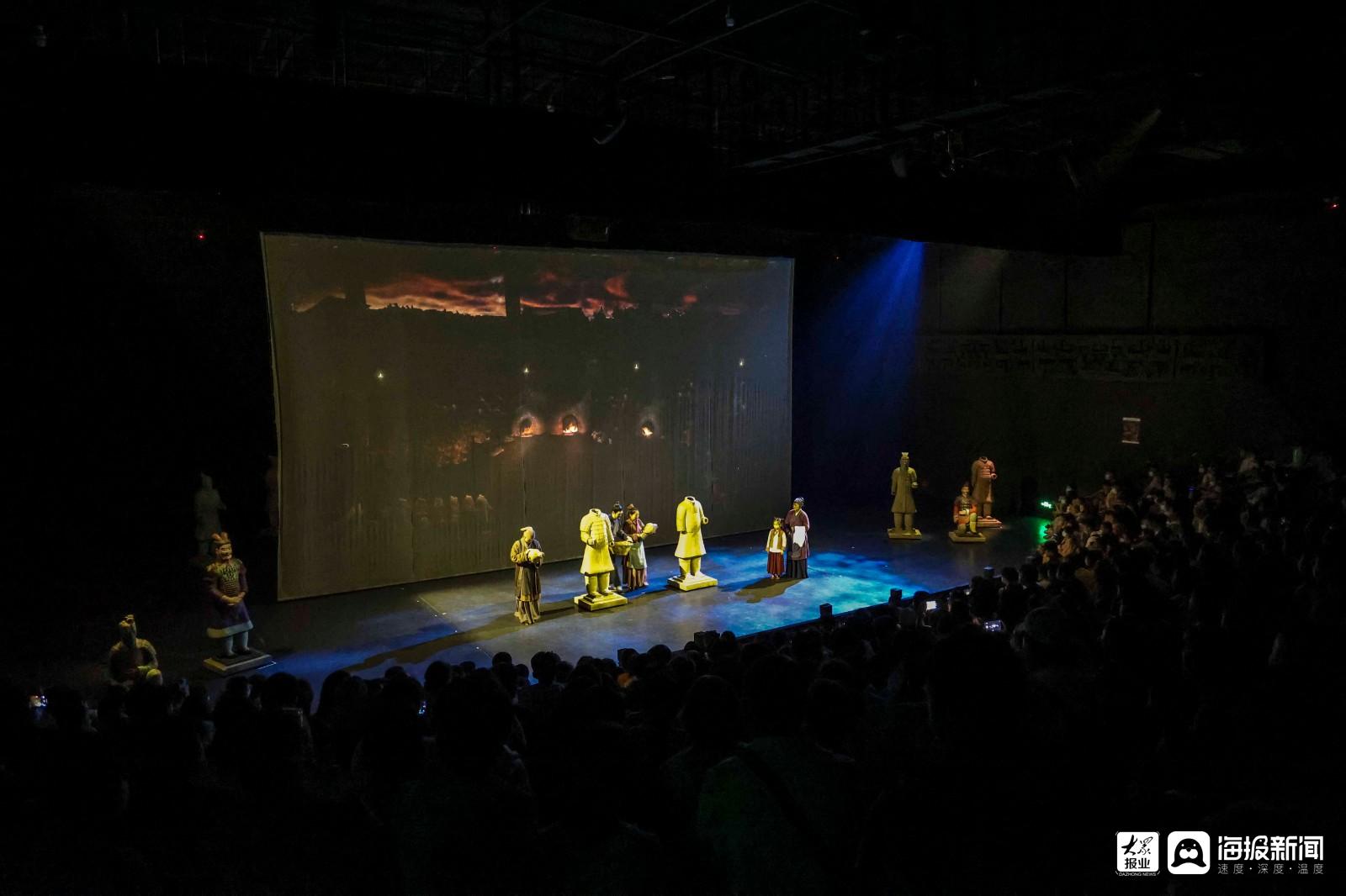 陝西西安復活的軍團奪人目光四幕轉場行進式觀演實景沉浸式演出讓人