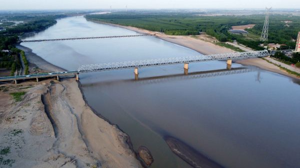 濱州市區跨越黃河的四座大橋