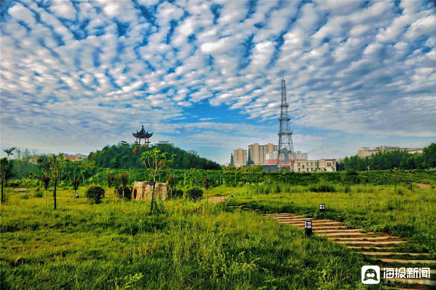 雨后美景图片