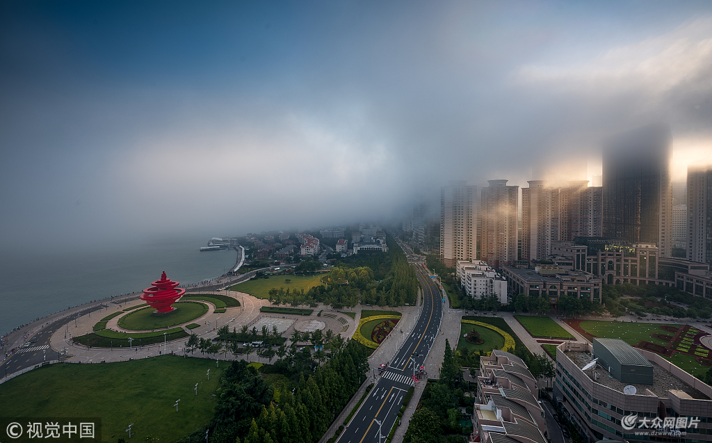 青岛五四广场奥帆中心