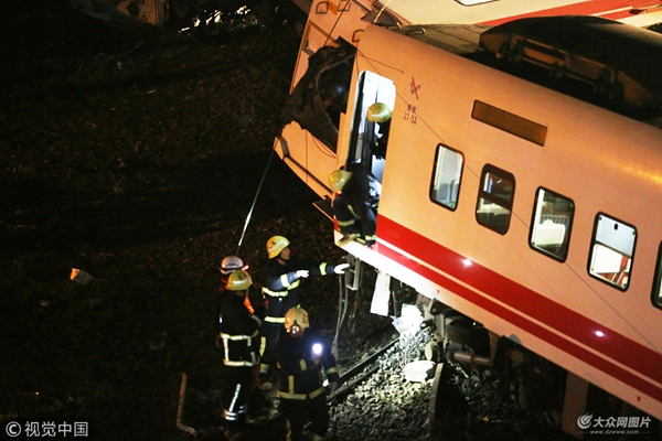 台铁事故图片