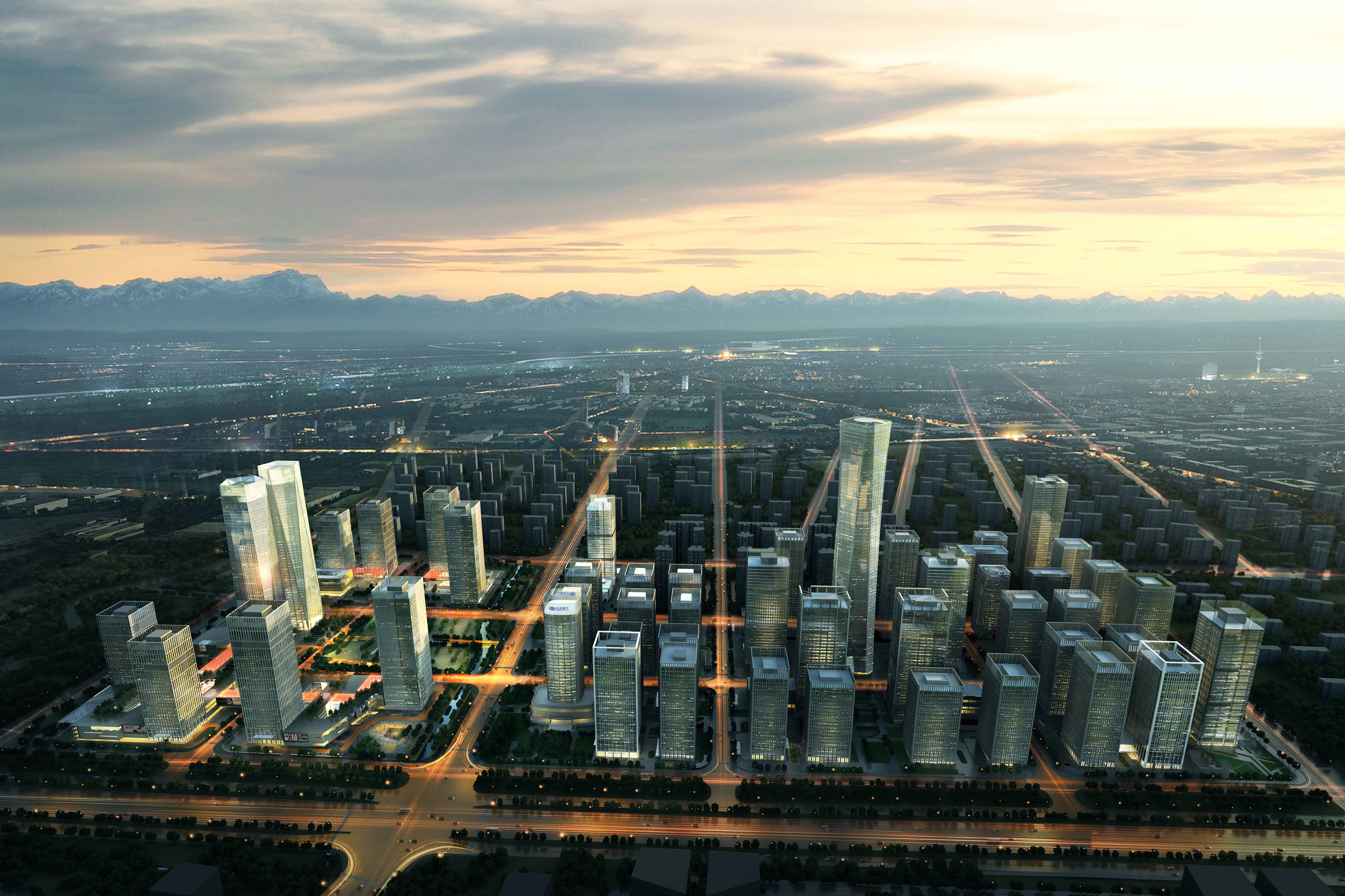 汉峪金谷位于济南tbd区域,即科技商务中心区,是省市政府重点打造的