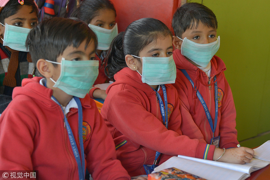 印度过去一个月发生数百例猪流感病例