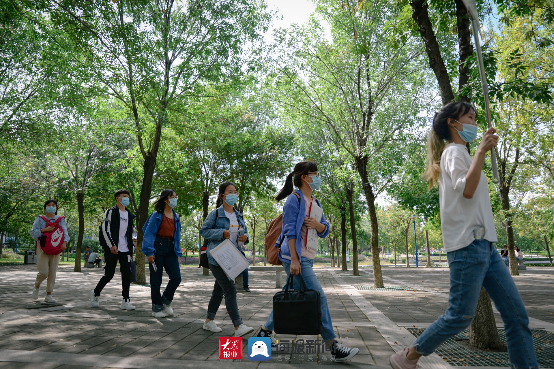 大众报业·海报新闻|海豹开箱记·开学季纪实摄影集 山东中医药大学篇