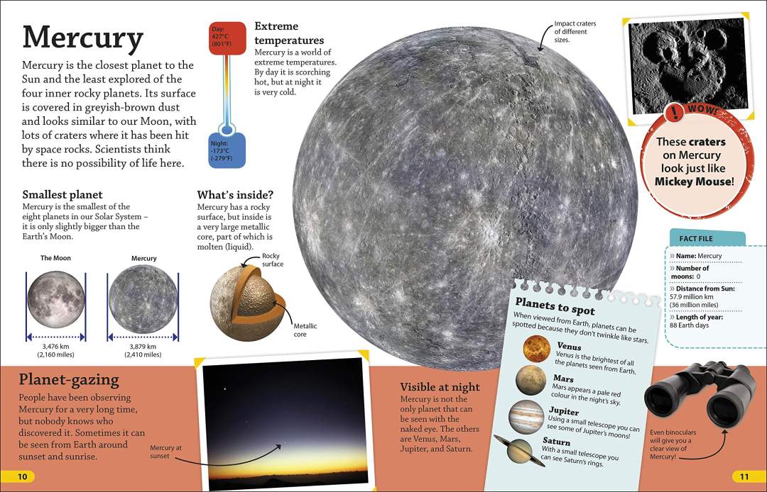 天文小科普水星一个极端的世界
