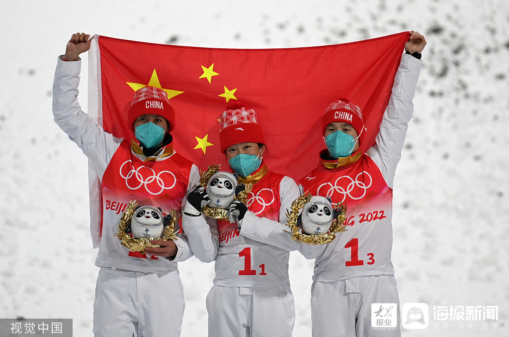 北京冬奥会中国健儿图片
