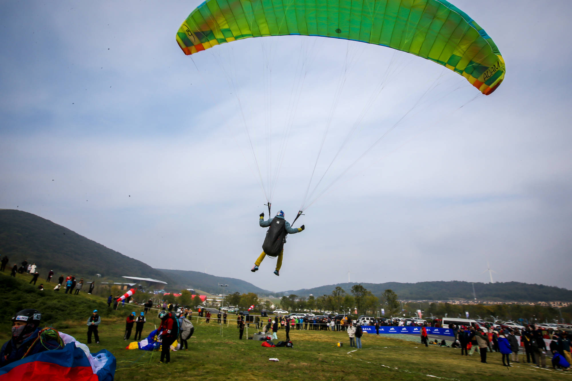 2023年滑翔伞定点世界杯总决赛在湖北荆门落幕11