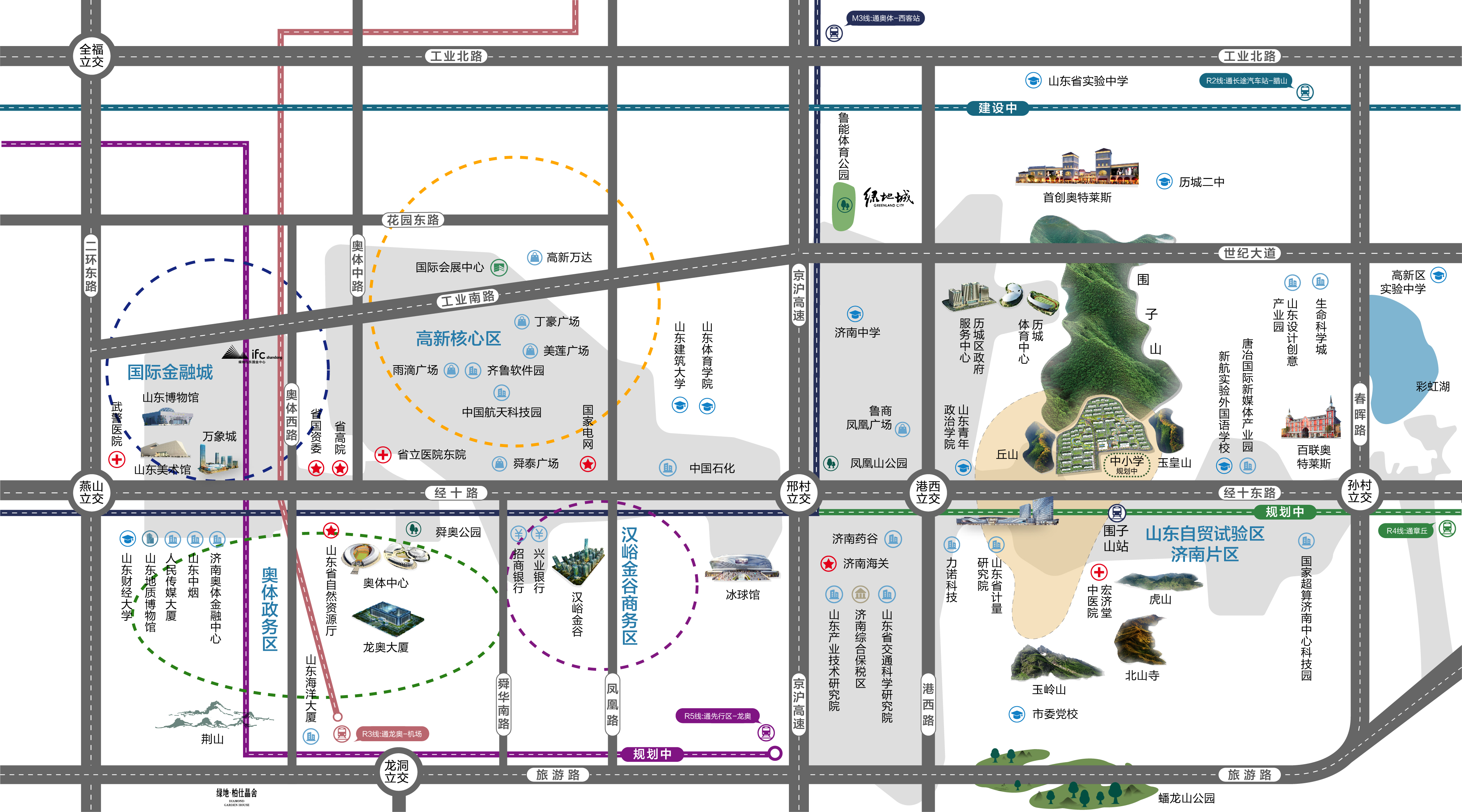 绿地御山台区域价值图片