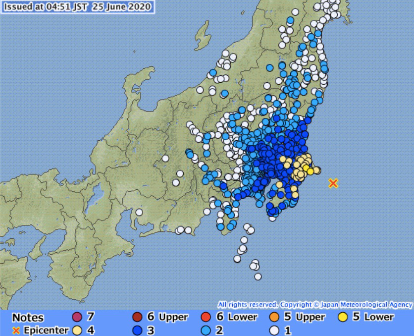 央视新闻系2011年东日本大地震余震，日本千叶县发生6.1级地震