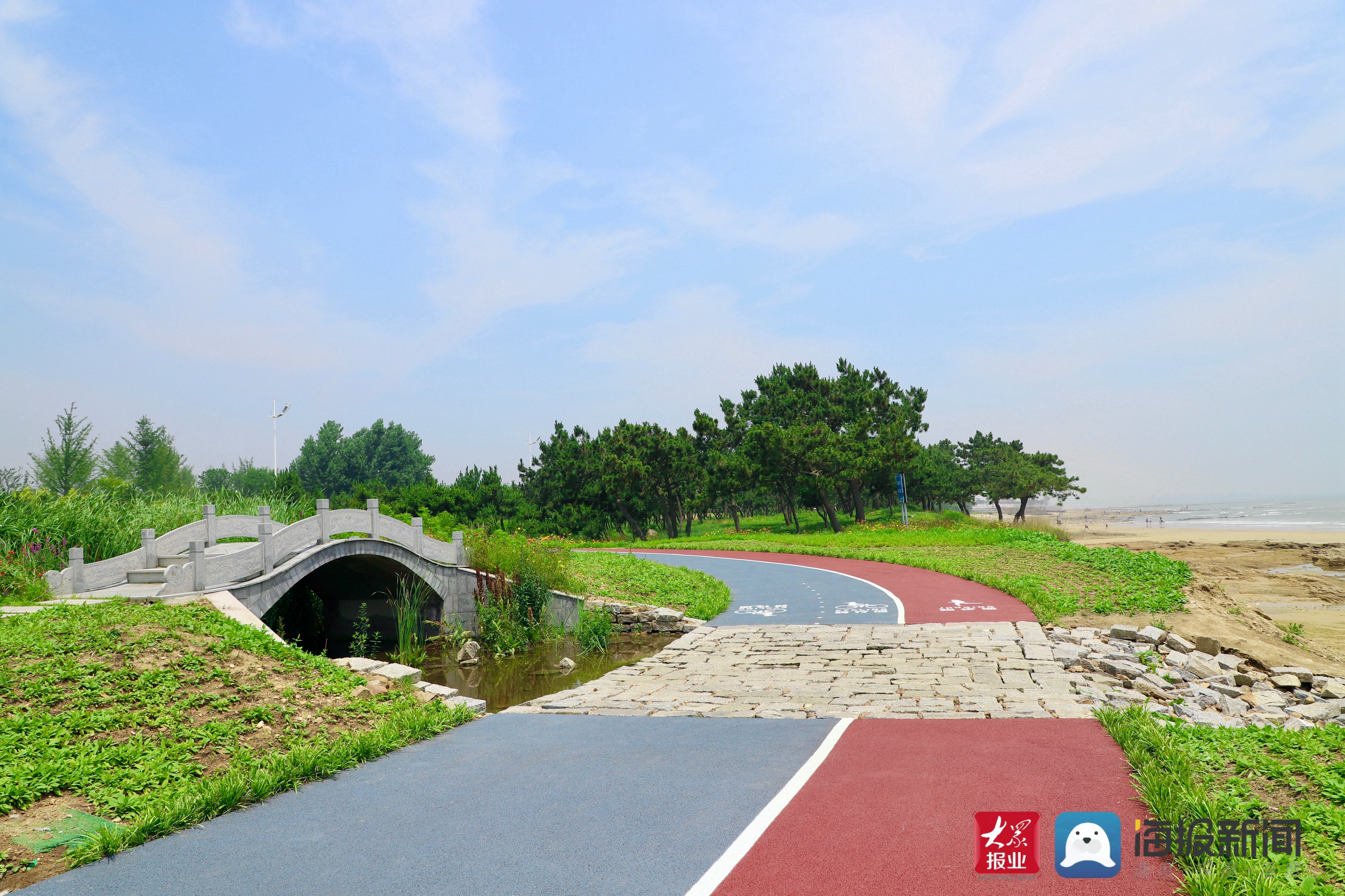 日照阳光海岸绿道图片