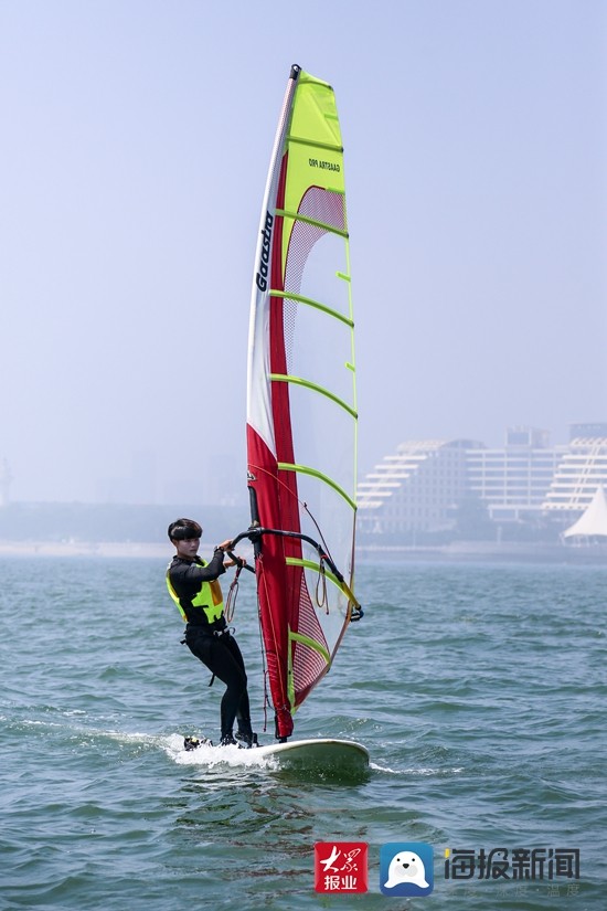 乘風破浪的姐姐颯日照13歲帆船帆板運動員